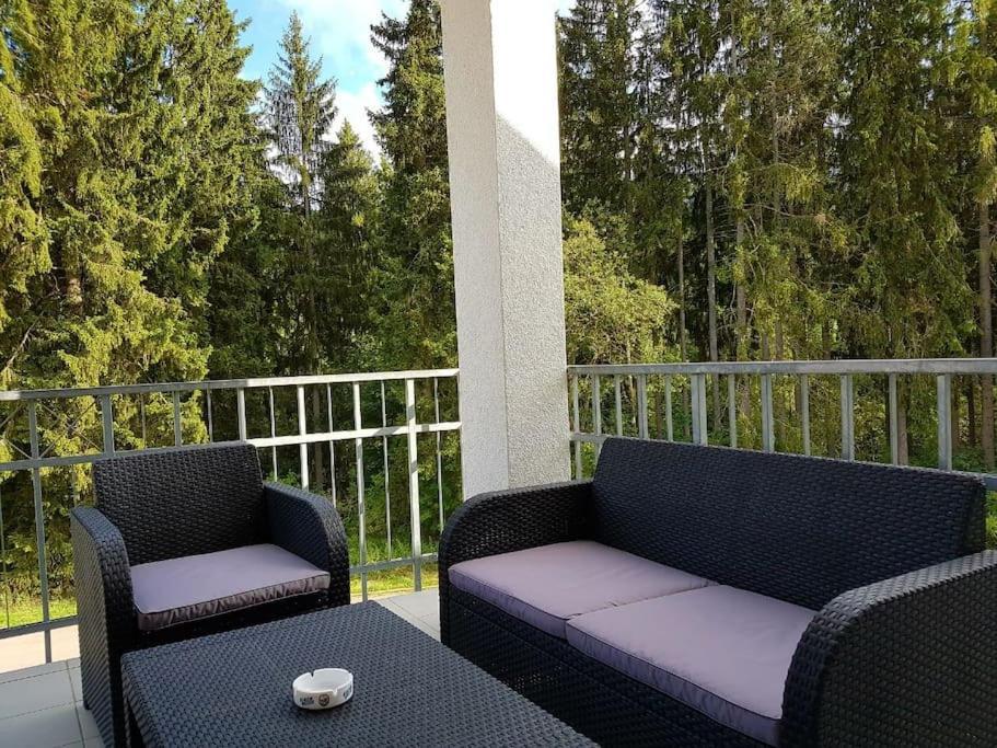 Sieben Tannen Titisee + Hochschwarzwald Card Appartement Buitenkant foto